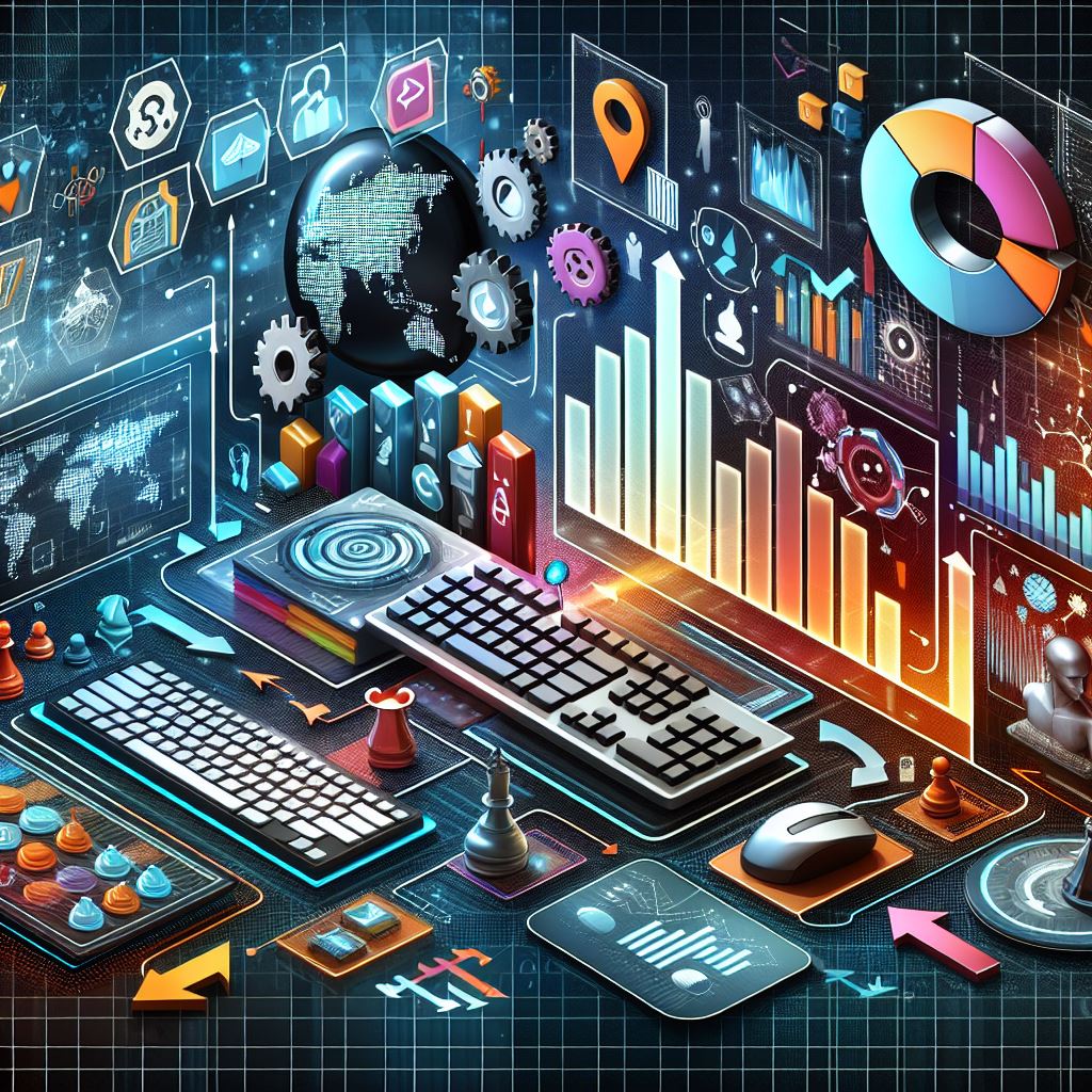 AI generated image showing technology representing the WeChange.AI services